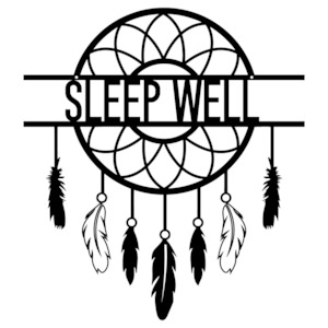 Personalised Wall Art: Dreamcatcher Sign - Personalised Monogram