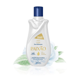 Products: PAIXAO - Inspiring White Roses Moisturizing Lotion Brazilian Secrets Beauty