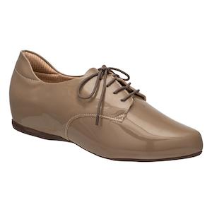 Maxitherapy: Piccadilly Ref 252012 Women Moccasin Oxford Taupe Painted
