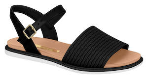 Moleca: Moleca 5443.104 Women Flat Sandals in Black