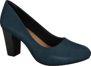 Navy: Ramarim 1894252 Women Fashion Comfortable Business Shoe Mid Heel in Navy
