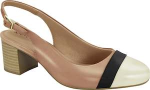 Ramarim 1884201 Women Fashion Comfortable Slingback Shoe in Off White Skin