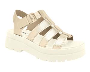 Fiesta: Piccadilly Ref: 219005 Step into Comfort and Style With Fisherman Sandal: The 22-23 Spring/Summer Collection with Perfect Fit Gold, Extra-Soft Finish, and Smart Measure