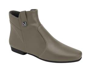 Piccadilly Low Heel Ankle Boot - Soft Khaki (Ref 250231)