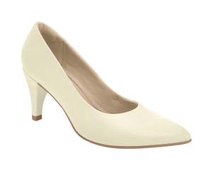 Piccadilly Working Woman Heel - Off White (Ref 745035-790)