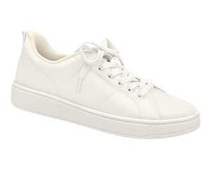 White Sneaker: Piccadilly Essential White Sneaker - White (Ref 985009-03)