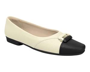White Sneaker: Piccadilly 250239-02 Black & White Flat Shoes – Women's Comfort Flats
