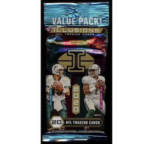 Nfl: 2020 Panini Illusions NFL Football Value Pack - 20 Cards