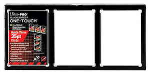 Accessories: ACC 35pt Ultra Pro One Touch Three Card Magnetic U.V