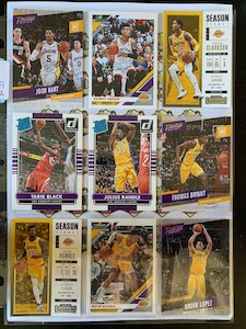 9 For 9: #055- LA Lakers Mix  9 4 $9