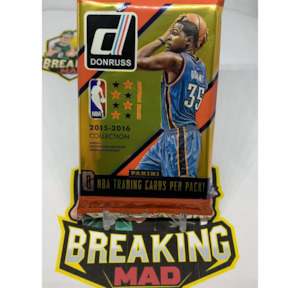 Nba Single Packs: 2015/16 Panini NBA Donruss Basketball Hobby Pack