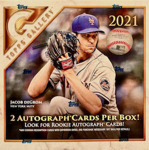Mlb Boxes: 2021 Topps MLB Gallery Mega Box