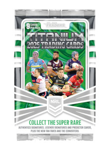 2025 NRL Traders Titanium Hobby Pack