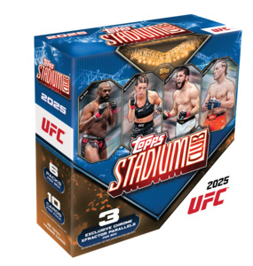 Ufc And Wwe: 2025 Stadium Club UFC Mega Box (Presale)