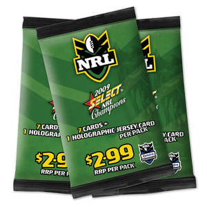 Select NRL 2009 Champions Collectors Cards Pack