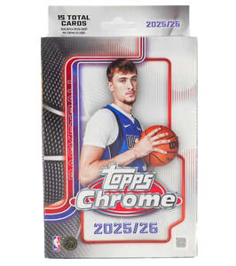 2025/26 Topps Chrome Basketball Hanger Box