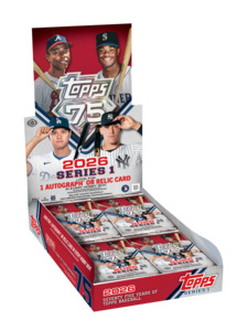 Mlb Boxes: 2026 Topps Series 1 Baseball - Hobby Box