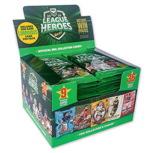 Nrl: 2026 NRL League Heroes Cards Box (36 Packs)