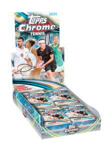 2025 Topps Chrome Tennis - Hobby Box