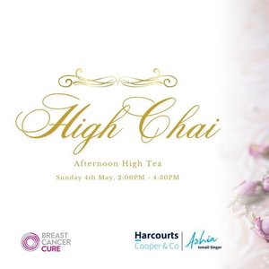 Harcourts High Chai - Breast Cancer CURE