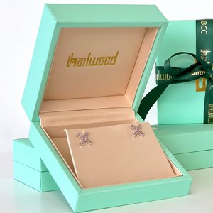 Products: Kiss Earrings - Breast Cancer CURE