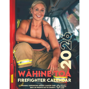 Wahine Toa Firefighter Calendar 2026 - Breast Cancer CURE