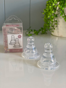 Universal Narrow Neck Teats (2pack)