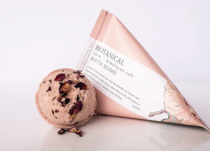 Rose & Himalayan Salt Bath Bomb - Brenda's Beauty Bar