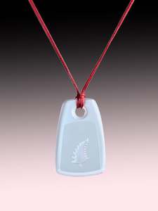 Signature Pendant: Silver Fern Pendant