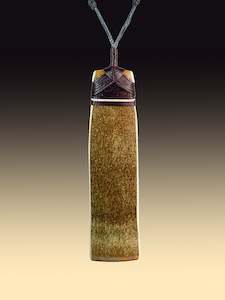 Temuka Pottery Ceramic Pendant