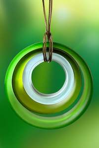 Cool Green Three Rings