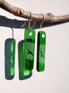 All Earrings: Gull Signature Earrings in Bright Green