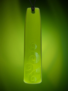 Men: Large Koru Pendant