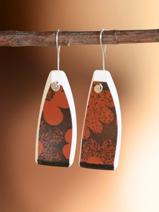 Crown Lynn: Crown Lynn Echo Ceramic Earrings
