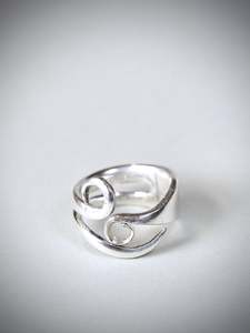 Swirled Ring, Medium