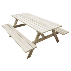 Adults: Kiwi Classic - 1.8m Long - Adults Traditional Picnic Table / Classic BBQ Table