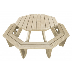 Tables: Big Kids - Octagon (1600 Dia.) BBQ Table
