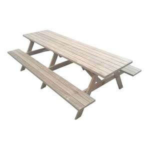 Kiwi Classic - 2.4m Long - Adults Traditional Picnic Table / Classic BBQ Table