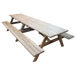 Adults: Kiwi Classic - 3.0m Long - Adults Traditional Picnic Table / Classic BBQ Table