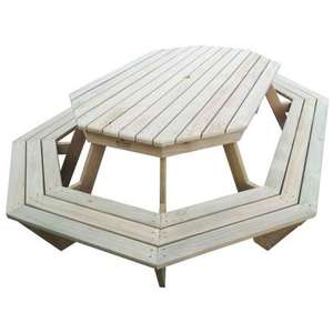 Adults: The Long Weekender - Adults Octagonal / Round BBQ Table - 10 Seats