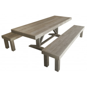 Formal Table & Benches (SUIT: LONG SKINNY AREA)