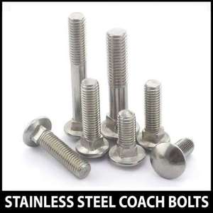 Products: Stainless Steel Coach Bolts - Large