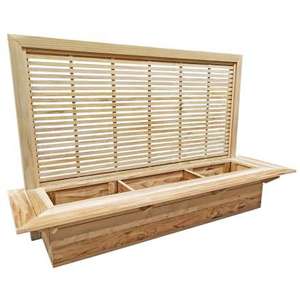 PLANTER, SEAT & TRELLIS COMBO 2900x1800x850