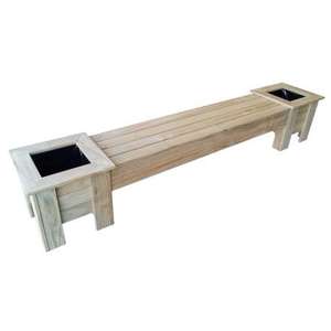 Planter Boxes & Seat Combo - 2700 long