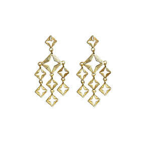 Lindi Kingi Design: Lindi Kingi - Byzante Embrace Earrings  Gold