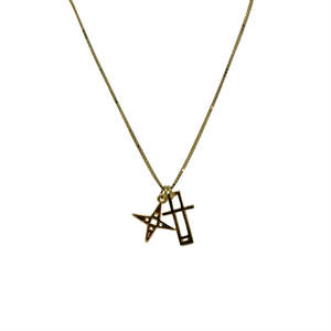 Lindi Kingi Design: Lindi Kingi - Star Crossed Loves Necklace Gold