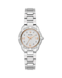 Bulova: Bulova - Classic Ladies Quartz diamond set watch