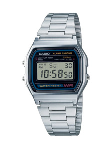 Casio: Casio - Vintage Digital Silver Watch