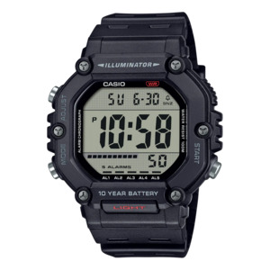 Casio: Casio - Digital Large Black Case