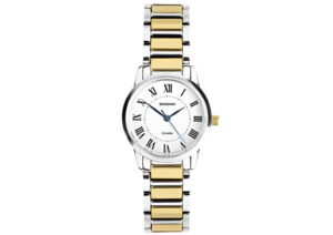 Sekonda: Sekonda - Beaumont White Dial Black 28mm Watch